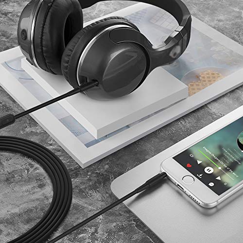 Geekria QuickFit Audiokabel met microfoon compatibel met Skullcandy Hesh 3, Hesh 2, Crusher, Grind koptelefoon, 3,5 mm… - Afbeelding 7