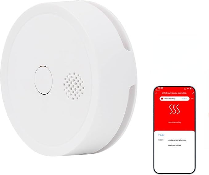 HEIMAN Wireless WiFi Smart Smoke Alarm, Photoelectric Smoke detector