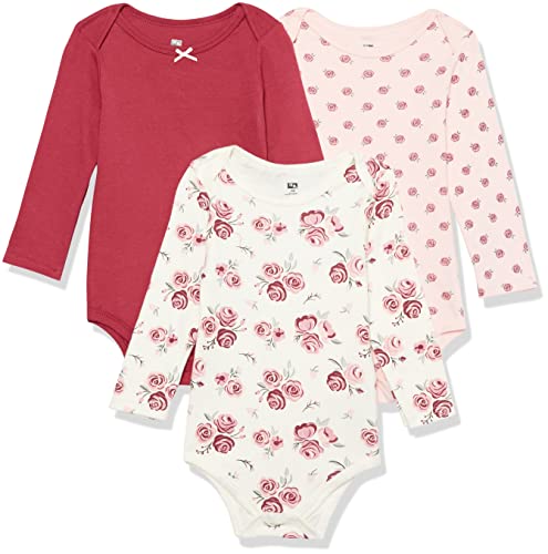 Image of Hudson Baby Unisex Baby Cotton Long-Sleeve Bodysuits