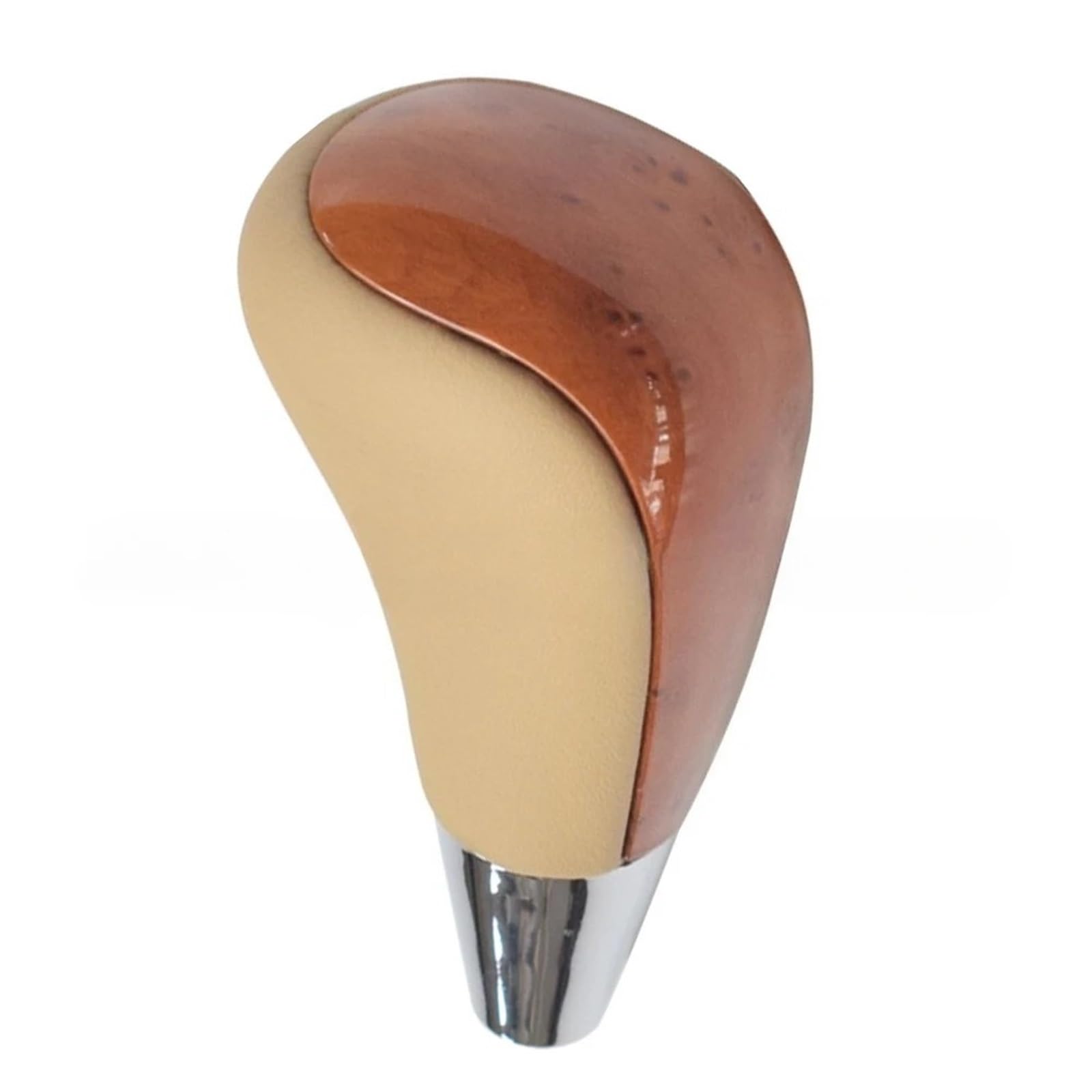 FHAUJNG Car Gear Shift Knob for Toyota for Corolla for Camry for Harrier for Crown for Land for Cruiser Peach Wood Gear Shift Knob Car Replacement Handle