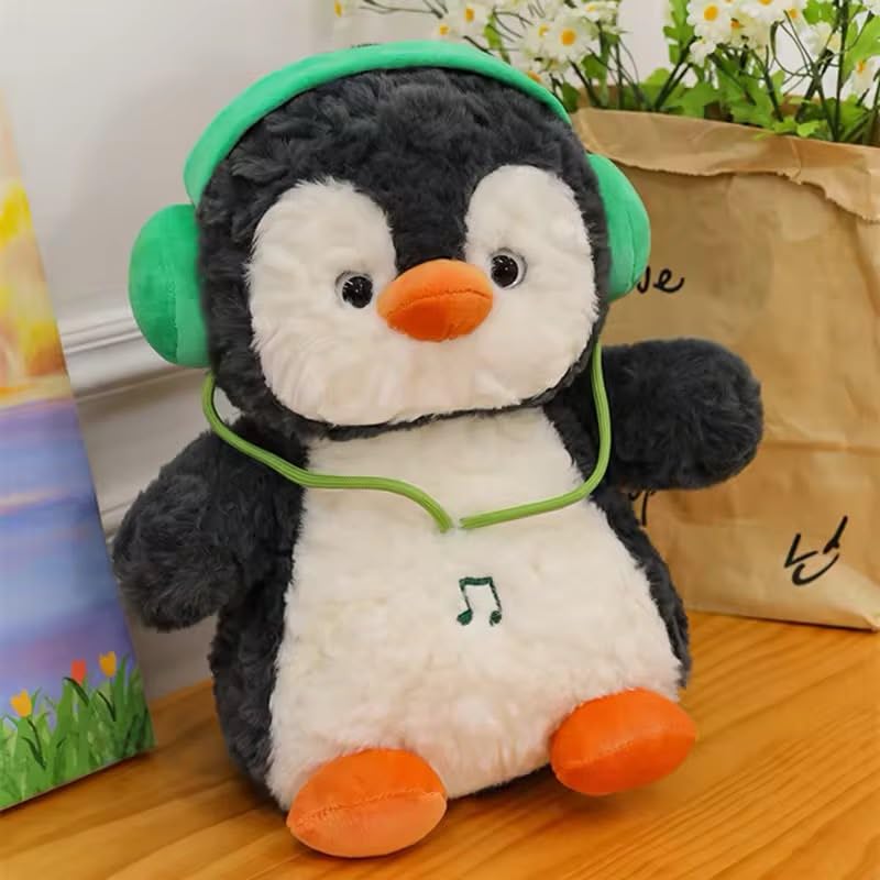 Image of SCOOBA Music Lover Penguin Soft Toys 35cm for Kids Babies (Music Lover Penguin)