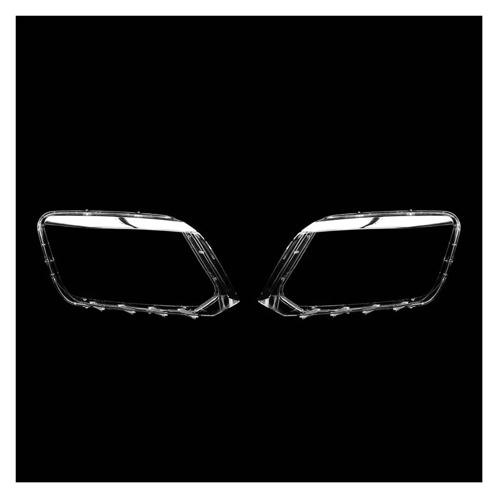 1 Paio per Amarok 2010-2019 Paralume per Fari Auto Copri Lente per Fari Paralume per Fari Trasparenti Faro Lente Paralume