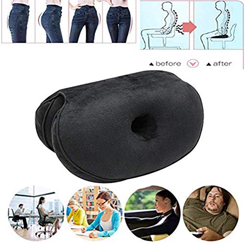 Dual Comfort Cushion Lift Hips Up Seat Cushion, Beautiful Buttocks Latex Cushion Orthopedic