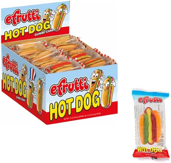 Gummi Hot Dogs (60 count)