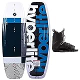 Hyperlite Motive Wakeboard + Frequency Bindings Wakeboard Package - Perfect for...