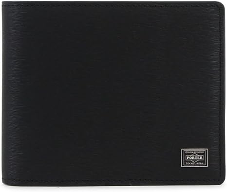 未使用 PORTER 黒 レザー 革財布 【052-02204】 Amazon | [ポーター] 二つ折り財布 カレント ブラック | PORTER