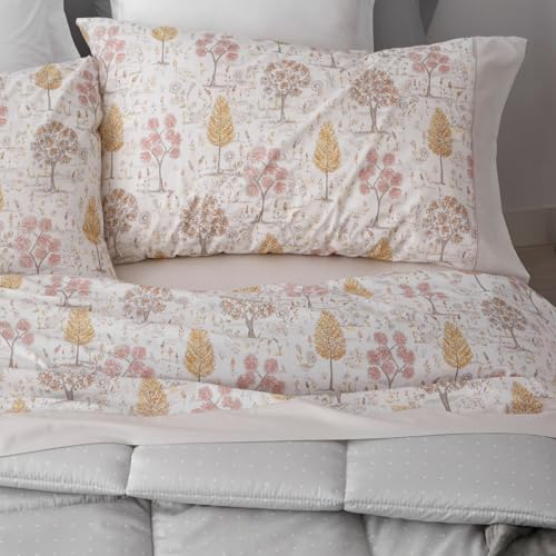 Burrito Blanco | Juego de sábanas | Cama de 150 a 160cm. (+Medidas Disponibles) | Diseño 544 | Color Arena (150-160x190/200cm.)