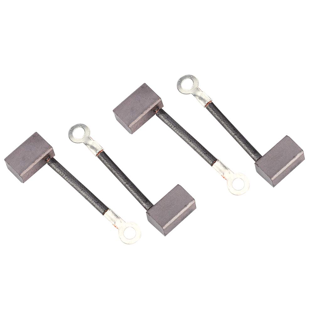 Respicefinem 100Pcs Carbon Brushes Replacement Kits Fit for 12V 24V 48V DC Oil Water Pump Motor With Material Good Wear Low Noise And Spark During Operation Great Workmanship