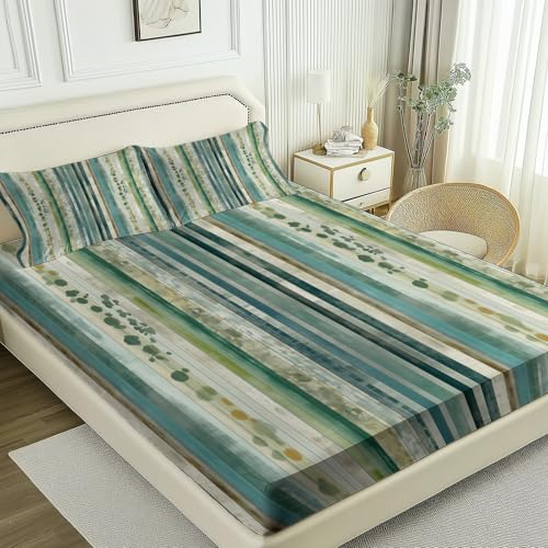 Drap housse 180x200 bonnet 30 cm élastique en microfibre douce - 2
