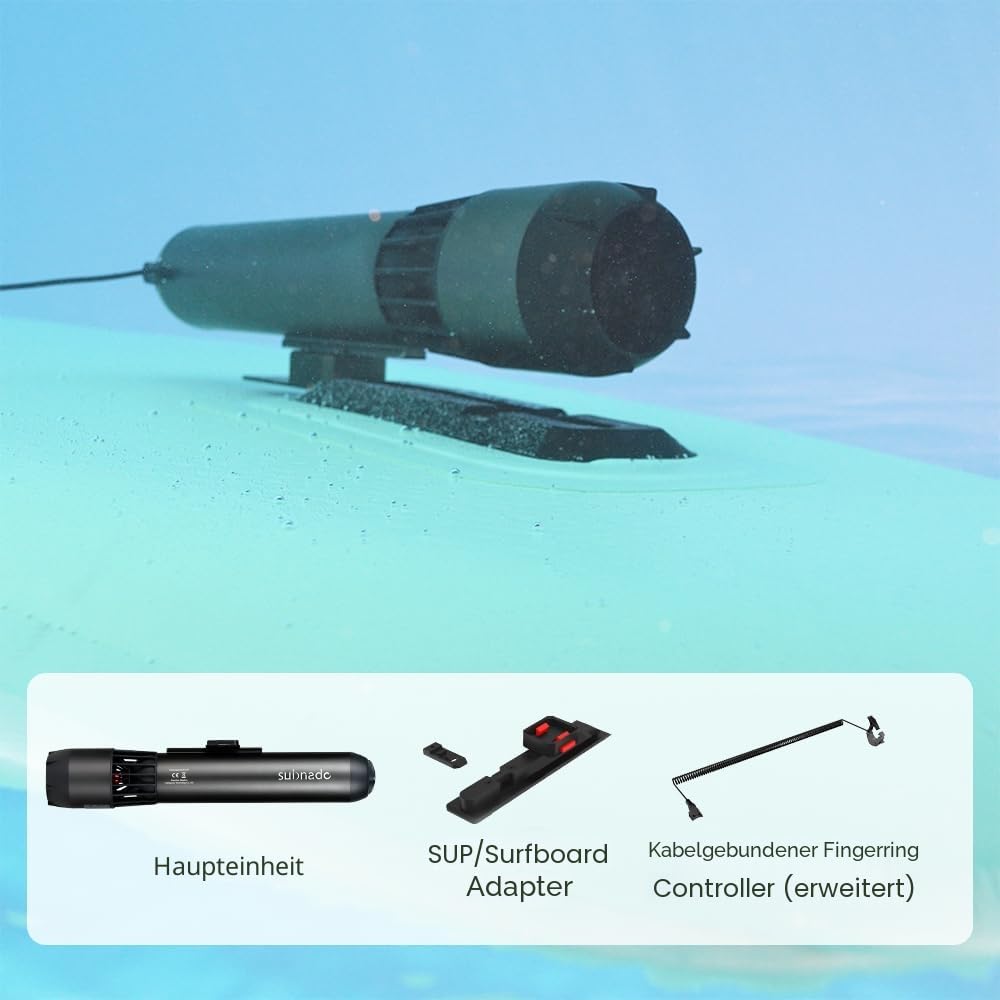 Waydoo Subnado Unterwasser-Scooter Haupteinheit, Grau