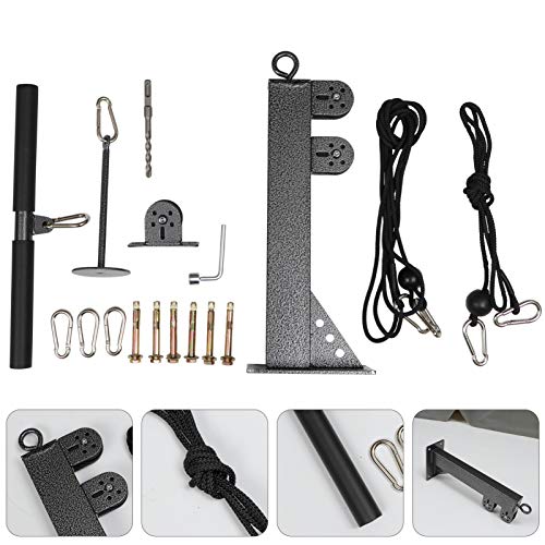 BESPORTBLE, 1 conjunto de polia profissional para musculação e força muscular, acessórios para muscu