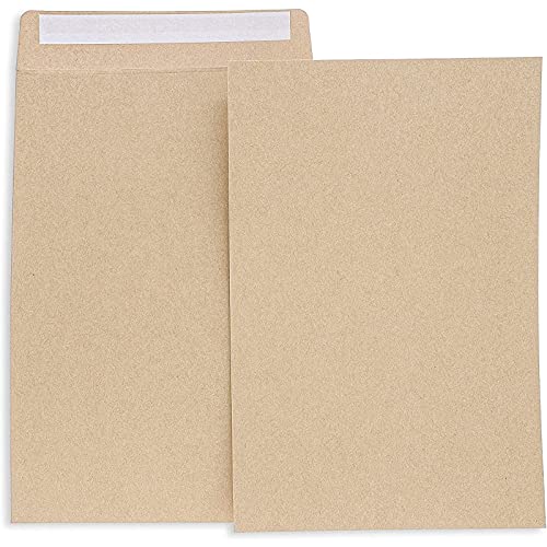 Juvale 120-Pack 6 x 9 Inch Kraft Catalog Envelopes