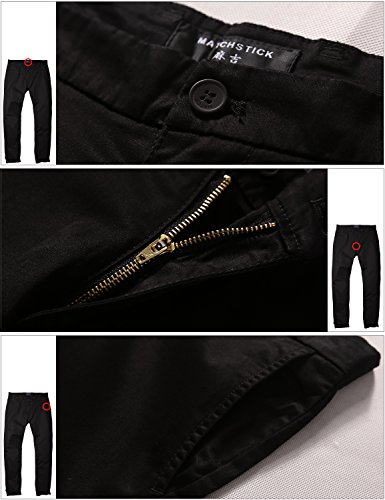 Image of Match Men's Regular Fit Comfort Stretch Casual Chino Pants