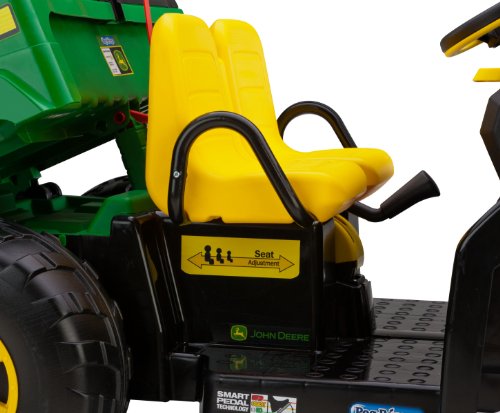 Peg Perego John Deere Gator XUV Extra-Large 12 Volt Ride-on, Durable Design for Kids 3-8, Green