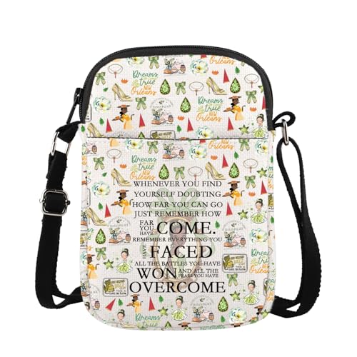 Lywjyb Birdgot Princess Crossbody Bag Frog Movie Inspired Gift Princess Lover Merch Cartoon Movie Merch