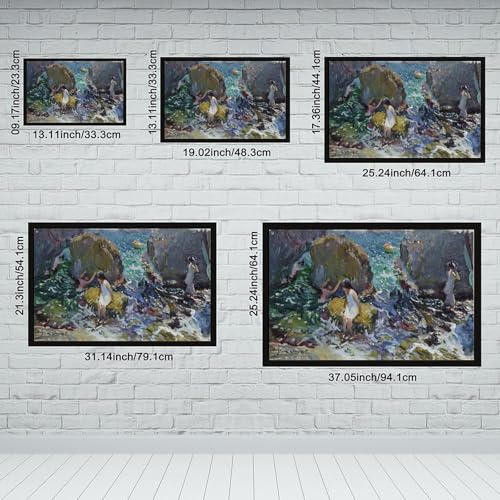 Reproduction Sorolla Children on The Shore sur toile - 2