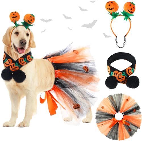 Disfraz Halloween para perro mediano 3 piezas