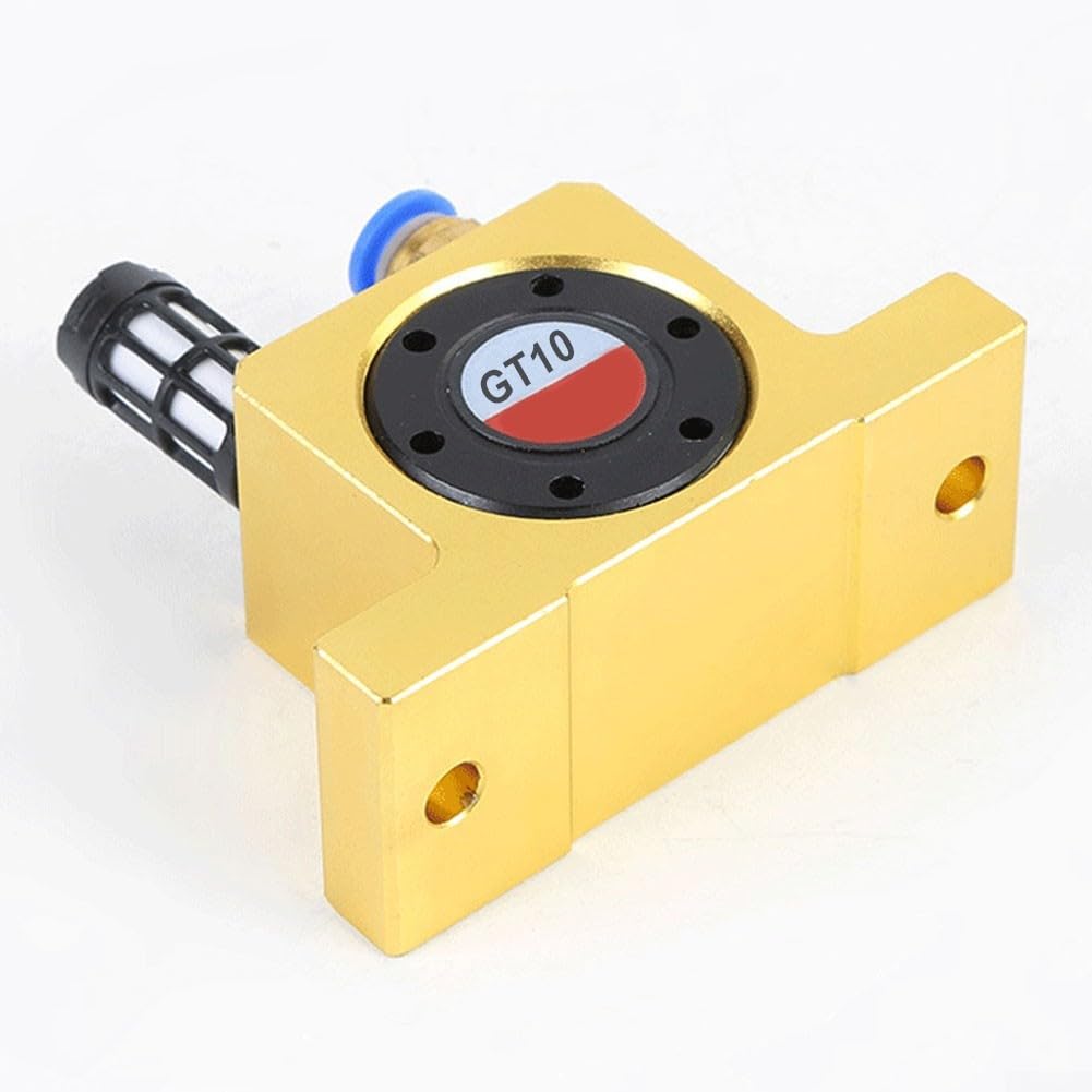 DAZZLEEX PT1/8 Vibrateur pneumatique à turbine en alliage d'aluminium GT-10 0,2 ~ 0,6 MPa