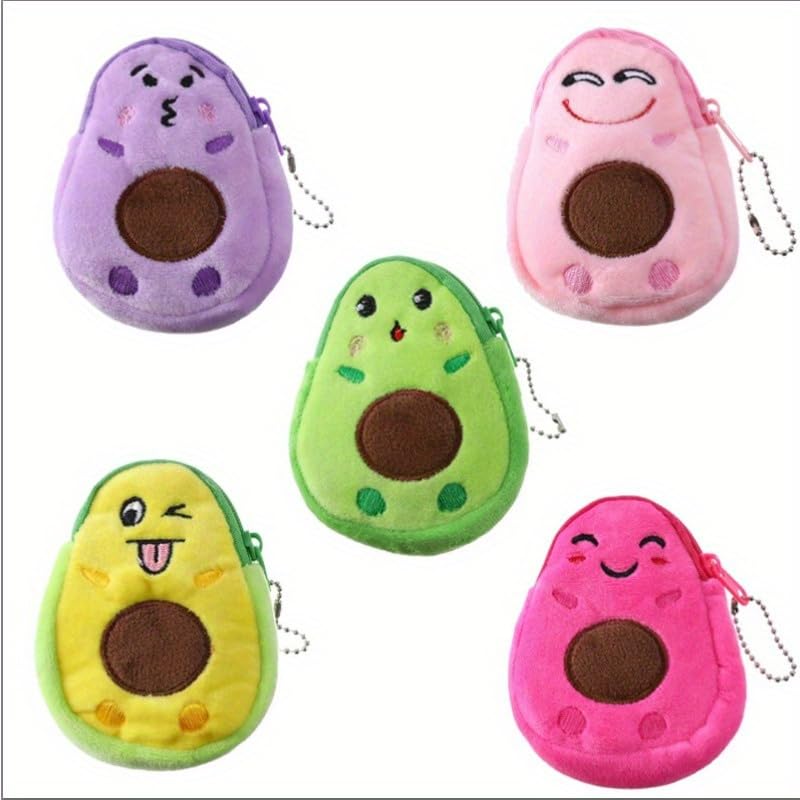 (4.3x3.5x11inch),1Pcs Coin-Purses,Purple,Polyester,Simple,Trumpet,Fresh And Sweet Cute2