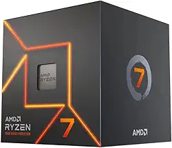 PROCESSADOR AMD RYZEN 7 7700 3.8GHz (TURBO 5.3GHz) 40MB CACHE AM5 100-100000592BOX