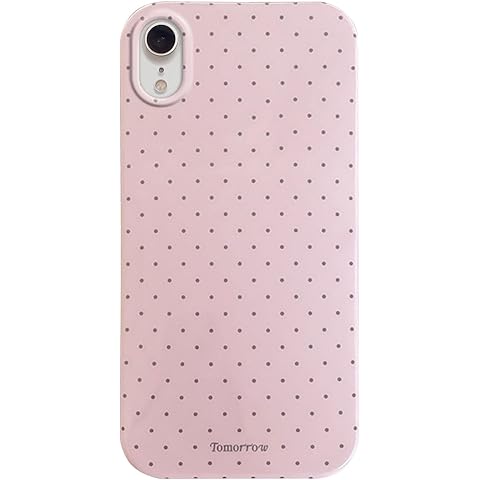 Compatible with iPhone XR Case with Cute Fashion Polka Dot Aesthetics Design Simple...