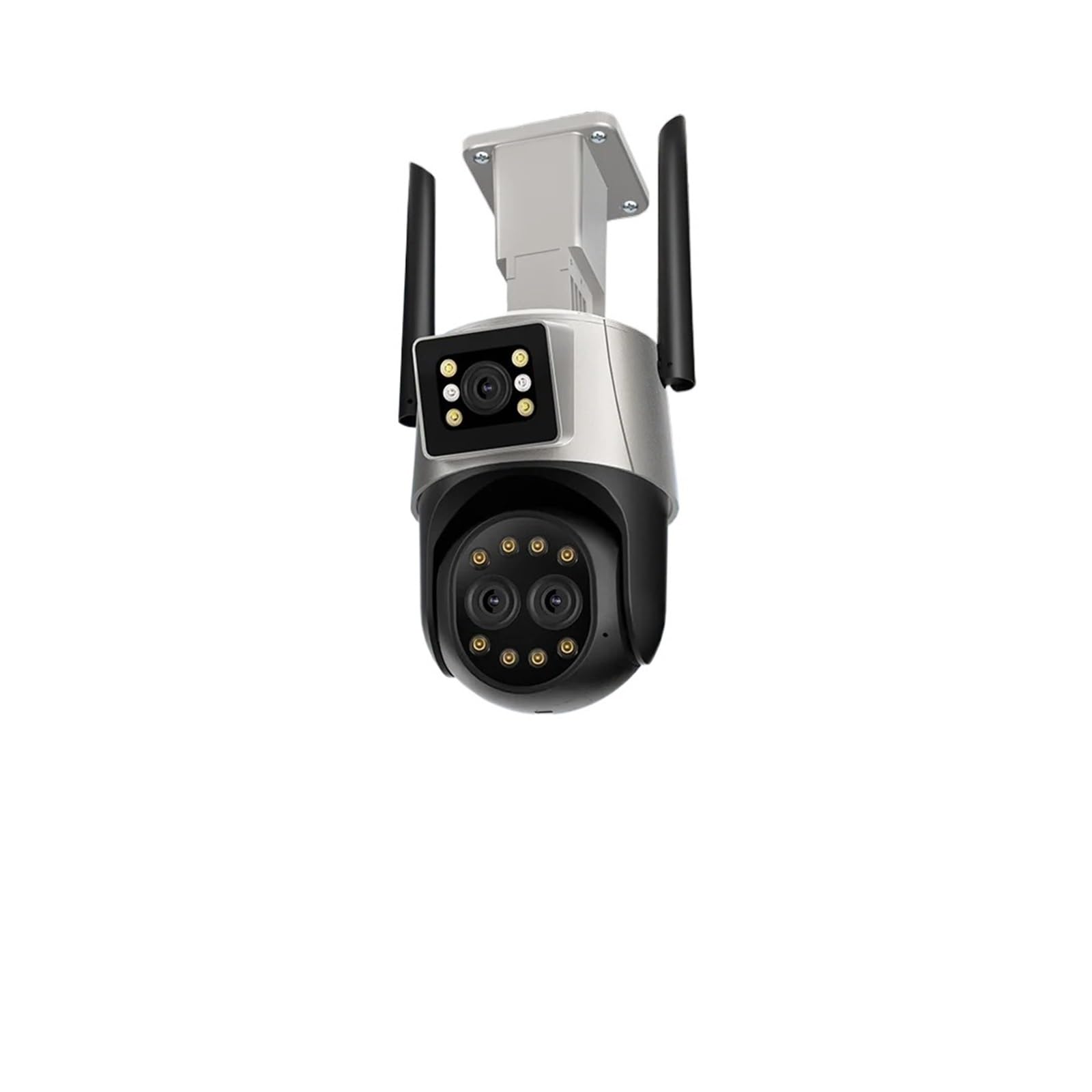 Caméra De Surveillance Extérieure PTZ 8MP, 3 Objectifs, Zoom Numérique 8X, Double Écran, IP 4K