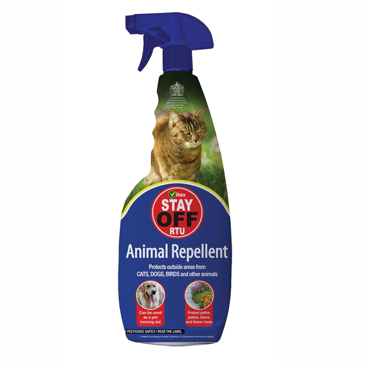 750ml Stay Off RTU Animal Repellent Spray - Animal Repellent - Natural Protection for Lawns & Gardens
