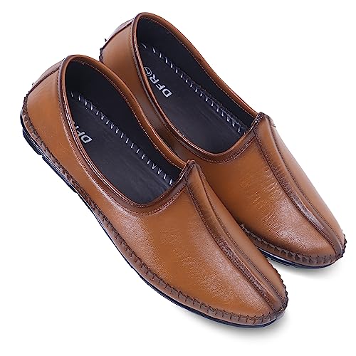 Image of DFR Loafers Sherwani Kurta Wedding Casual Juti Shoe for Men