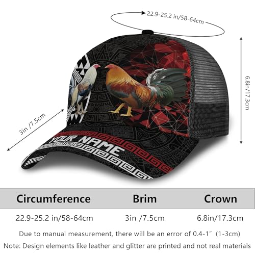Gorra Trucker con Estampado Azteca y Ajustable miniatura 3