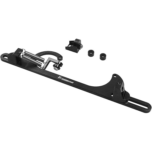 Ryanstar Throttle Cable Bracket 4150 4160 Series Throttle Brackets Billet Adjustable Aluminum Black