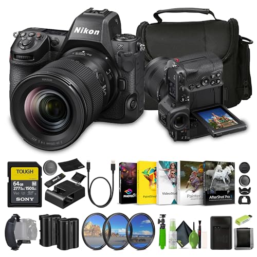 Nikon Z8 Mirrorless Camera with 24-120mm f/4 Lens + EN-EL15C Batt...