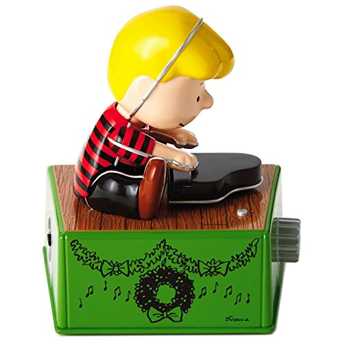 Hallmark Schroeder Christmas Dance Party Figurine With Music and Motion