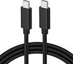 CBUS 1 Meter (3.3ft) USB 3.2 Gen 2 USB-C to USB-C 100W Power Delivery Cable — Compatible with Thunderbolt 3, USB-C Hubs, SSD Drives, MacBook Pro, Air, Dell XPS, ThinkPad, Yoga, 4K/5K Displays