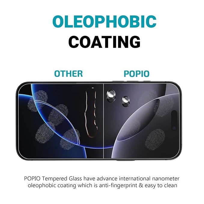 Image of Tempered Glass Screen Protector (For iPhone 16 Pro Max)