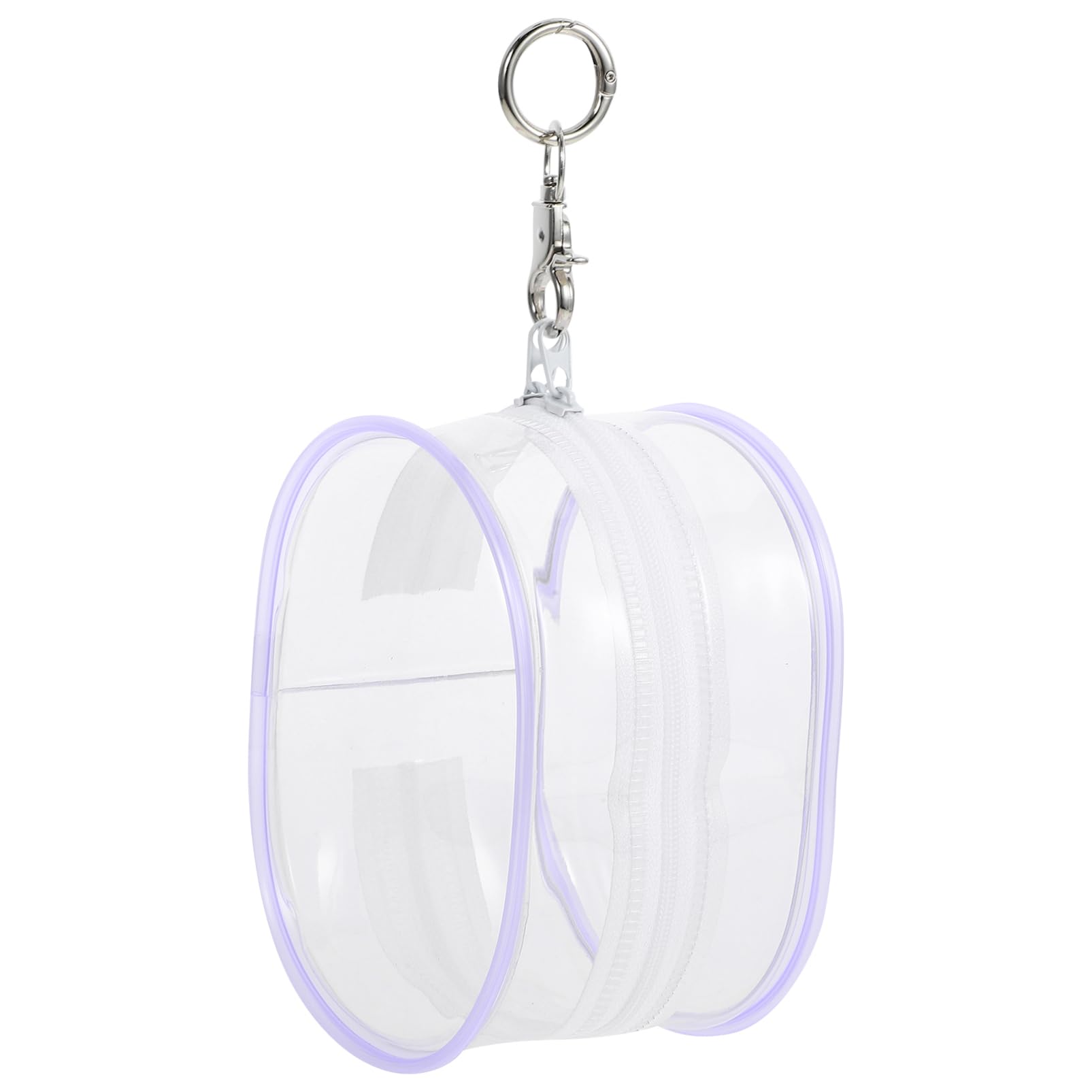 Toyvian Toyvian Bolsa De Exhibición De Figura Transparente con Llavero Bolsa De Almacenamiento Portátil Pequeña para Muñecas Organizador Ciego Colgante Estuche De Exhibición De Coleccionables