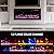 BREEZEHEAT 36 inch Electric Fireplace Inserts-Recessed Fireplace for TV Stand-Wall Fireplace with Remote Control, 12 Flame Colors, 5 Brightness, 1-8H Timer, Overheat Protection, 750/1500W