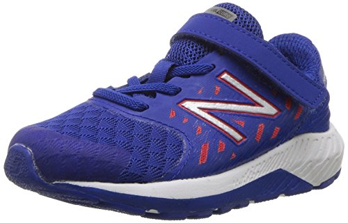 New Balance Baby-Boy's Urge V2 Hook and Loop, Blue/RED, 8 Extra Wide US Infant