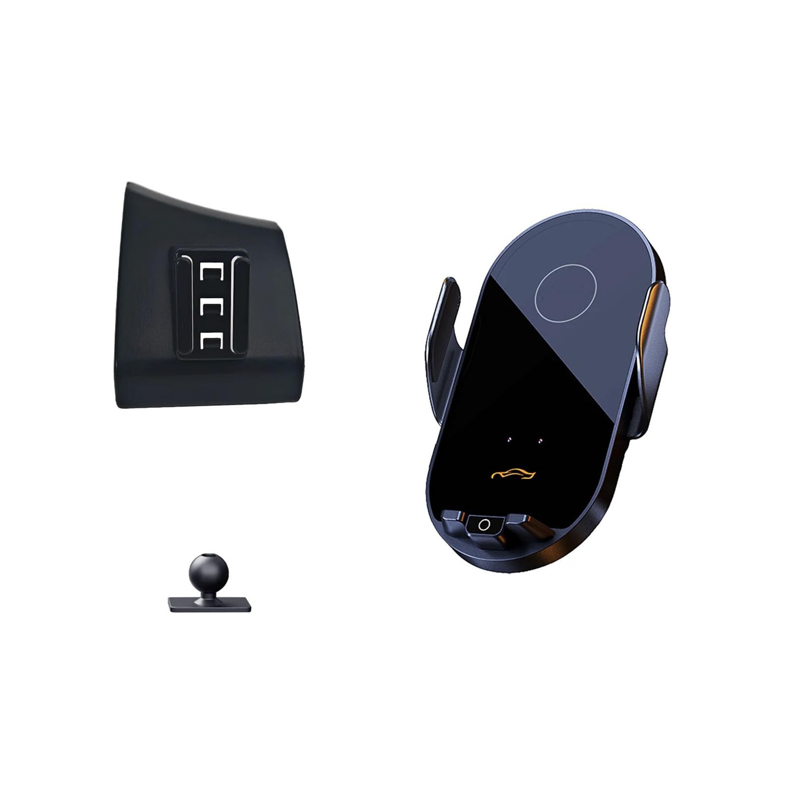 MOGFLMAN Car Phone Holder for Porsche Cayenne 2024+, LHD Car Phone Holder