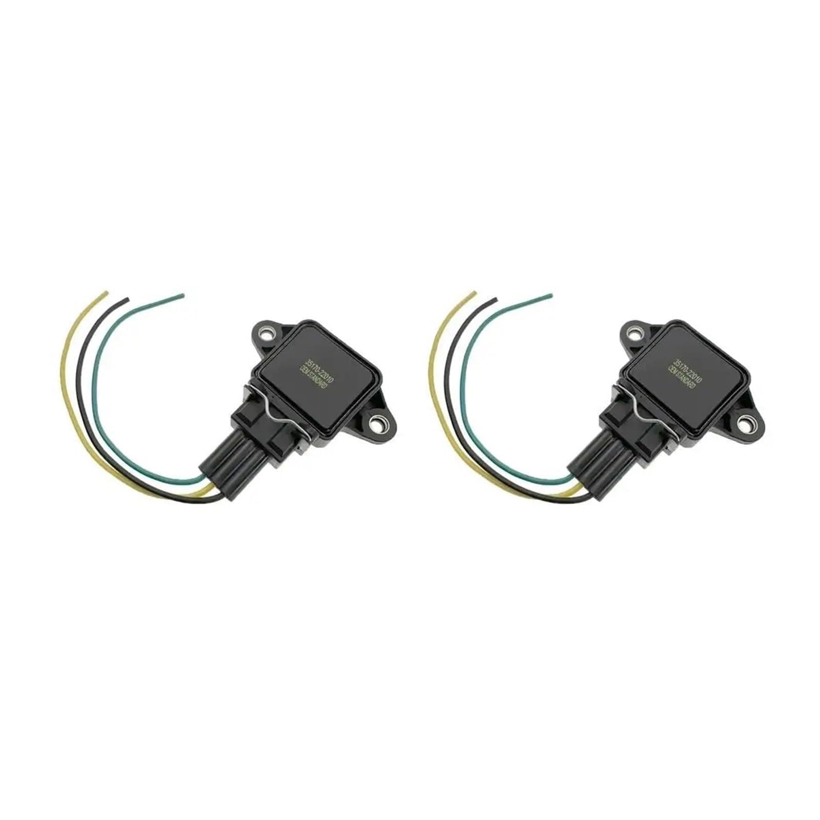 Czujnik położenia przepustnicy (TPS) do Hyundai Accent, Elantra, Scoupe, Tiburon, numery części: 3517023000, 25170-22001, 25170-23000, 35170-22010 (zestaw 2 szt.)