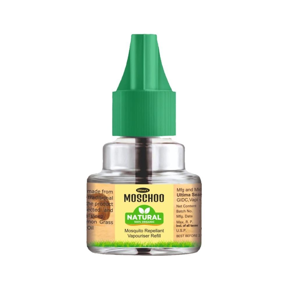 Ultima Moschoo Natural Mosquito Repellent Vapouriser Refill – Pack of 1 | Safe, Natural, and Effective Protection-image-20