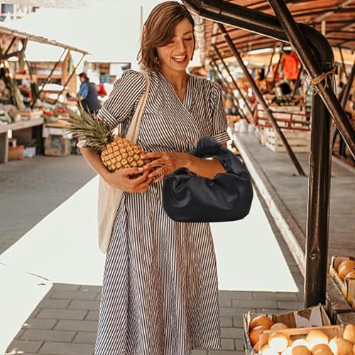 Sac à main tissé noué au style rétro chic et élégant - 6