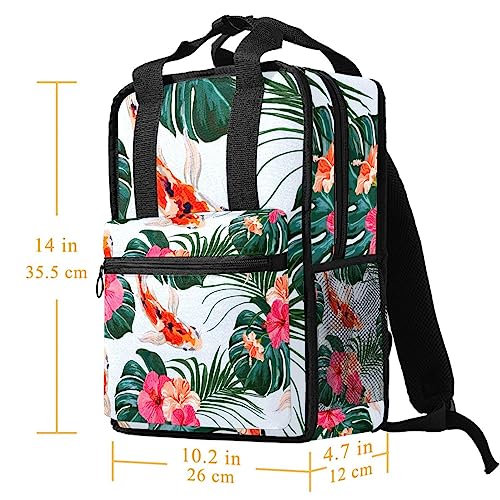 Cartable pour filles multicolore poisson idéal pour l'école