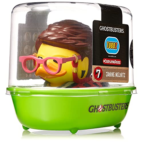 TUBBZ First Edition: Ghostbusters - Janine Melnitz Cosplaying Rubber Duck Vinyl Figure, Janine Melnitz (Bathtub) - Image 2