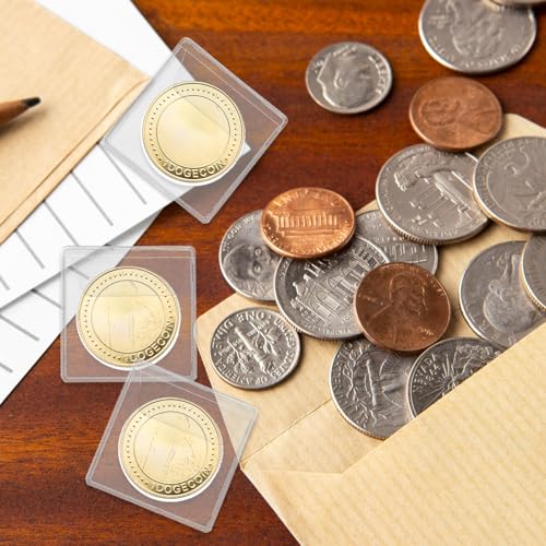 Fundas plásticas para monedas pack 75 piezas miniatura 6
