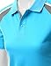 Cool Max Fabric 2 Tone Color T-Shirt SkyBlue Size L