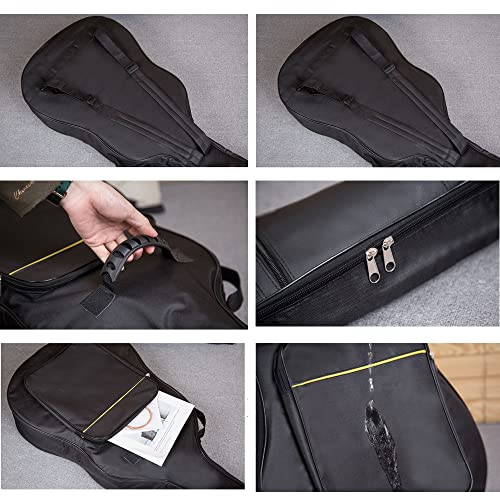JIAMIAN Noir Étuis pour Guitare Électrique, Housse pour Guitare Électrique, Acoustique Housse, Sac De Guitare… - Les Beatles, Paul McCartney, John Lennon, RIngo Starr, George Harrison JIAMIAN Noir Étuis pour Guitare Électrique, Housse pour Guitare Électrique, Acoustique Housse, Sac De Guitare… – Image 5