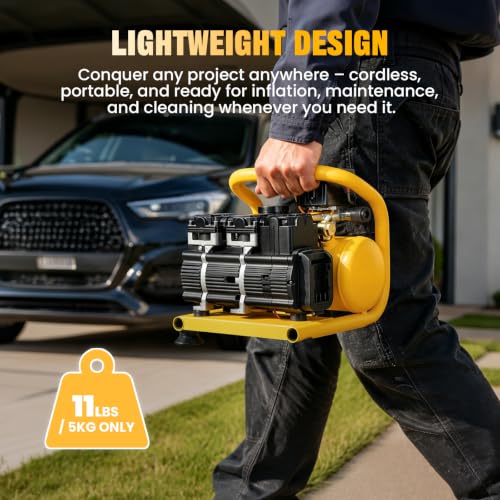 Fogera Cordless 1 Gallon Air Compressor