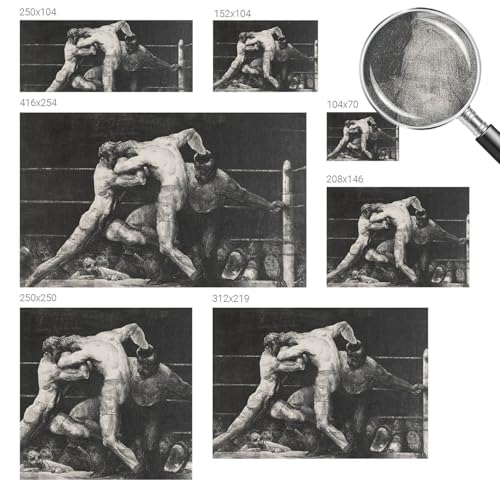 Vinilos de boxeo para pared de salón 104x70 cm 5
