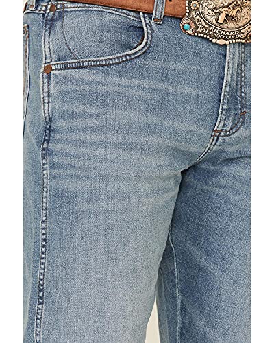 Image of Wrangler Men's Retro Slim Fit Straight Leg Jean