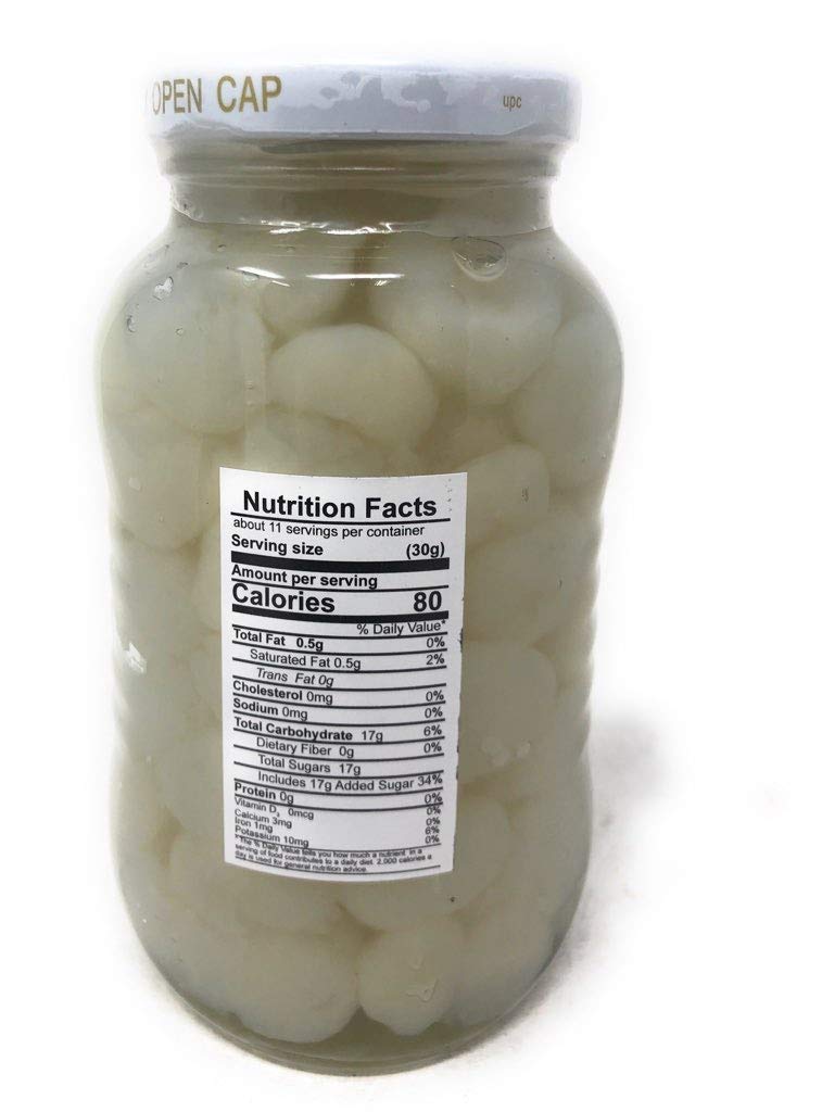 Florence Jarred Gel and Beans in Syrup (Coconut Sport Balls Macapuno, 2 Pack)